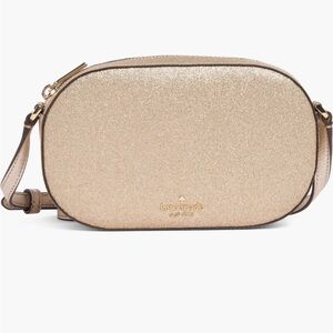 Kate Spade New York Glitter Gold Crossbody Bag – NWT